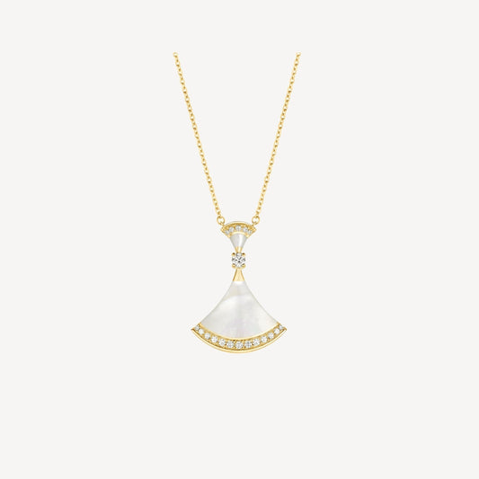 [Noble Jewelry]DREAM NECKLACE MOP GOLD DIAMOND