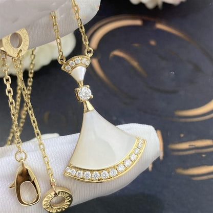 [Noble Jewelry]DREAM NECKLACE MOP GOLD DIAMOND