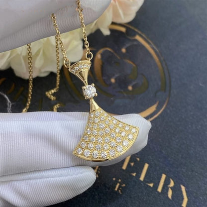 [Noble Jewelry]DREAM NECKLACE GOLD FULL DIAMOND