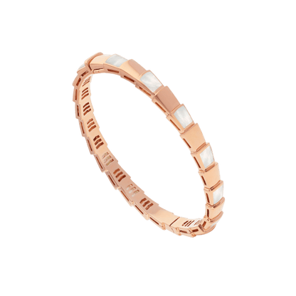 [Noble Jewelry]SERPENTI BRACELET PINK GOLD MOP