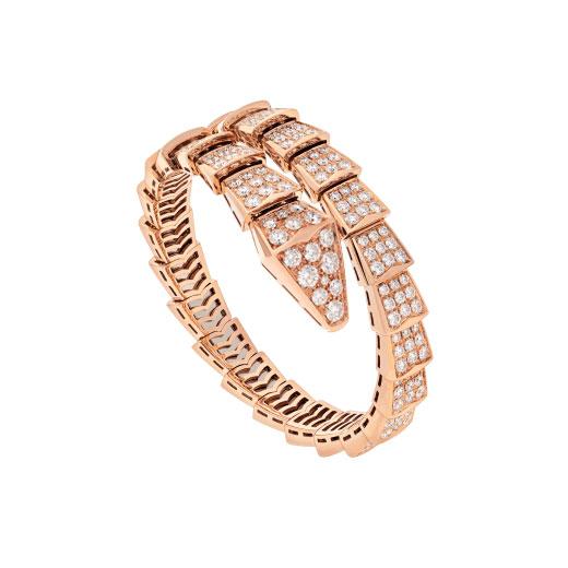 [Noble Jewelry]SERPENTI BRACELET 8MM PINK GOLD DIAMOND