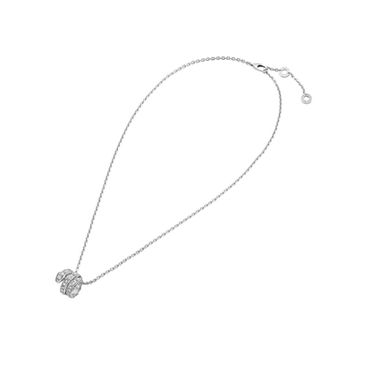 [Noble Jewelry]SERPENTI  NECKLACE DOUBLE RING DIAMOND