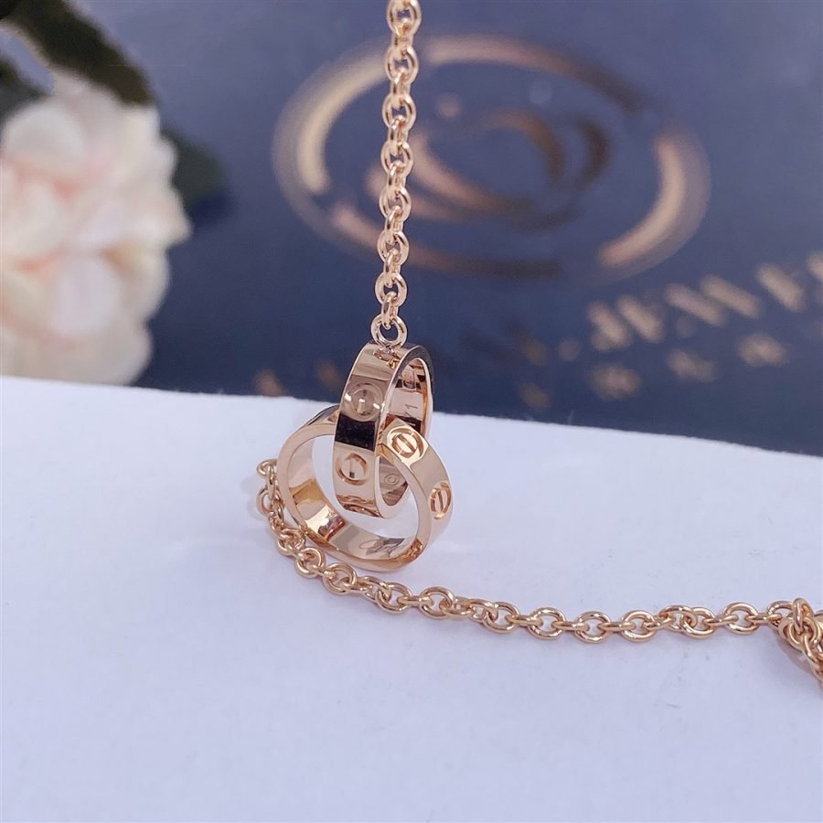 [Noble Jewelry]LOVE BRACELET DOUBLE RING