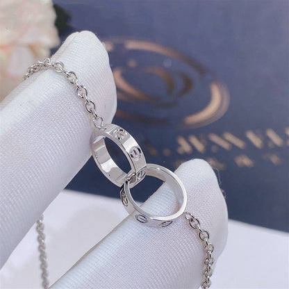 [Noble Jewelry]LOVE BRACELET DOUBLE RING