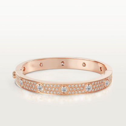 [Noble Jewelry]LOVE BRACELET 6.1MM DIAMOND-PAVED 10 BIG DIAMONDS