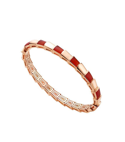 [Noble Jewelry]SERPENTI BRACELET PINK GOLD RUBELLITE