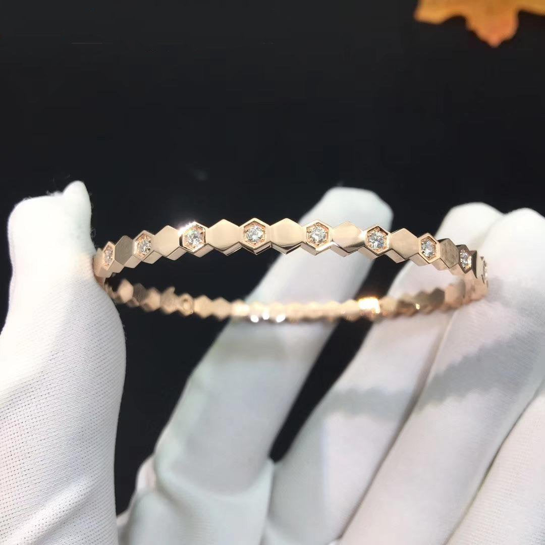 [Noble Jewelry]BEE LOVE SILVER DIAMOND BRACELET