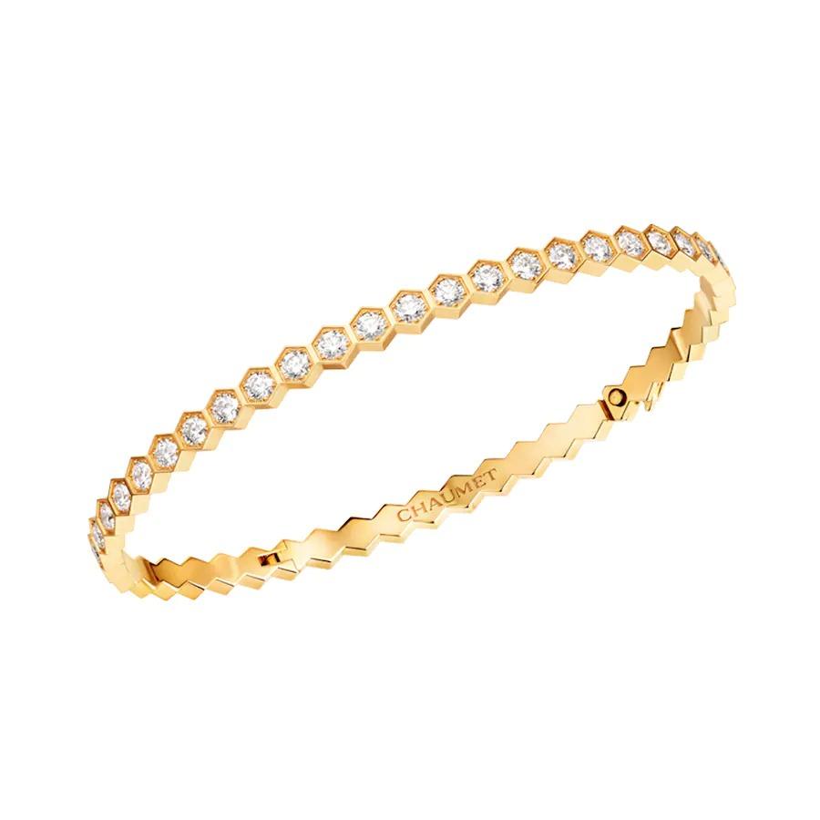 [Noble Jewelry]BEE LOVE GOLD BRACELET FULL DIAMOND