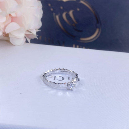 [Edler Schmuck] BEE LOVE RING SILBER 1 DIAMANT