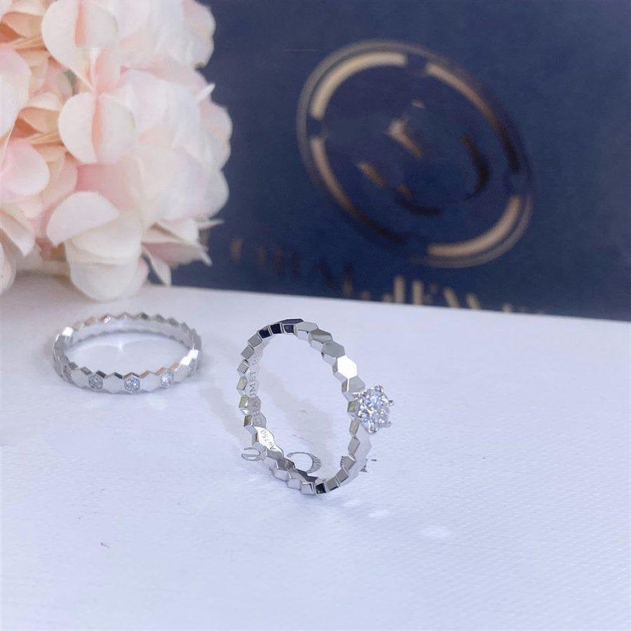 [Edler Schmuck] BEE LOVE RING SILBER 1 DIAMANT