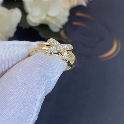 [Noble Jewelry]JEUX DE GOLD DIAMOND RING