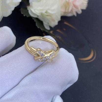 [Noble Jewelry]JEUX DE GOLD DIAMOND RING