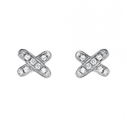 [Noble Jewelry]JEUX DE DIAMOND EARRINGS