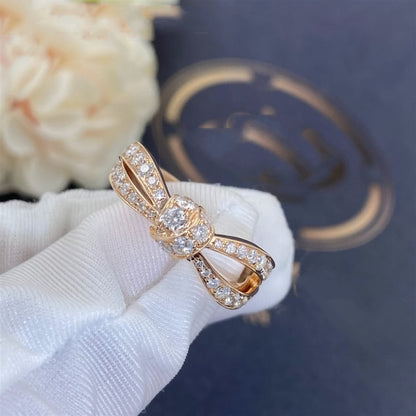 [Noble Jewelry]LIENS PINK GOLD DIAMOND RING