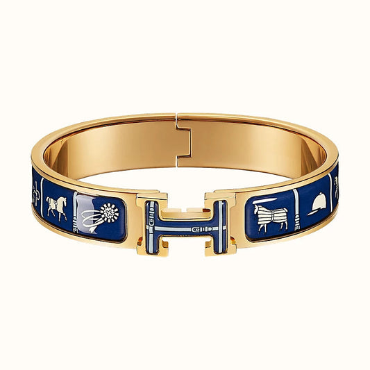 [Edler Schmuck]H COUVERTURES DUNKELBLAUES ARMBAND