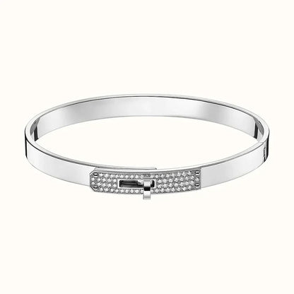 [Edler Schmuck]KELLY SILBER DIAMANT ARMBAND