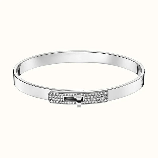 [Noble Jewelry]KELLY SILVER DIAMOND BRACELET