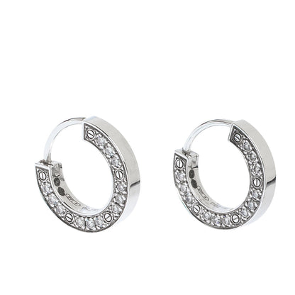 [Noble Jewelry]LOVE DIAMOND EARRINGS