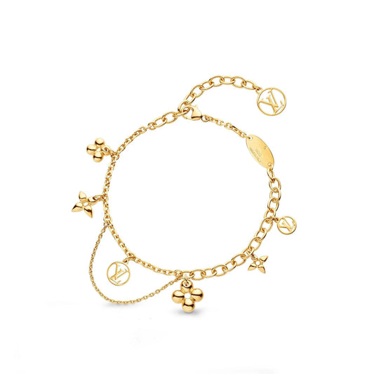 [Noble Jewelry]BLOOMING PINK GOLD MOP BRACELET