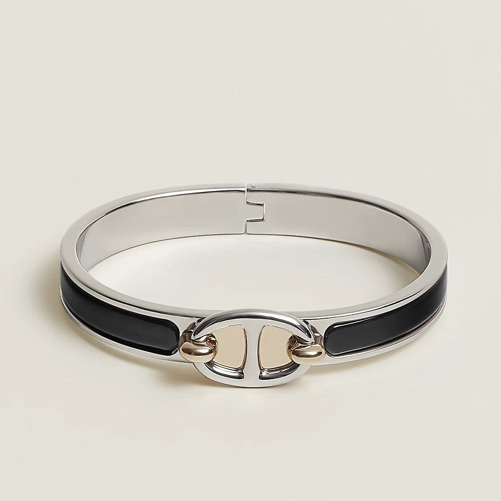 [Noble Jewelry]CLIC CHAINE SILVER BRACELET