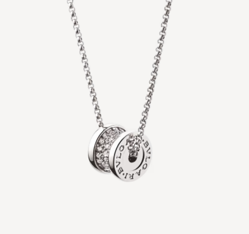 [Noble Jewelry]ZERO 1 SILVER DIAMOND NECKLACE