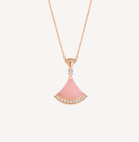 [Noble Jewelry]DREAM NECKLACE PINK OPAL