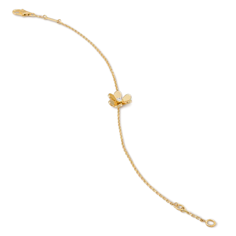 [Edler Schmuck]FRIVOLE GOLD BLUME ROSA MALACHIT ARMBAND