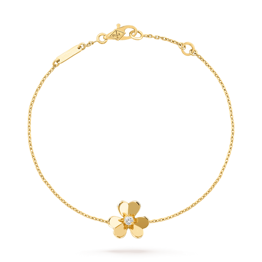 [Noble Jewelry]FRIVOLE GOLD FLOWER BRACELET