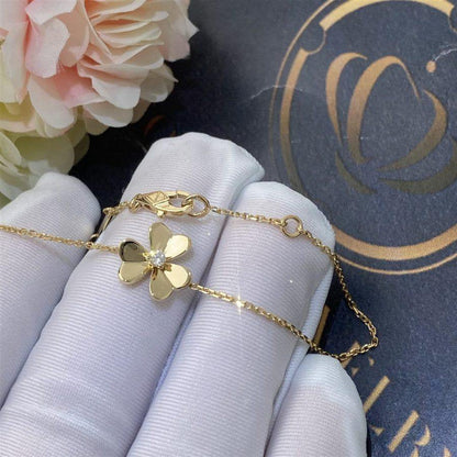 [Noble Jewelry]FRIVOLE GOLD FLOWER BRACELET