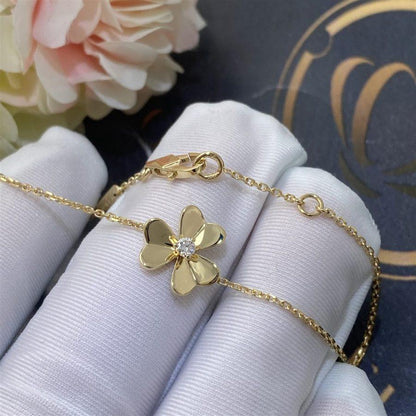 [Noble Jewelry]FRIVOLE GOLD FLOWER BRACELET