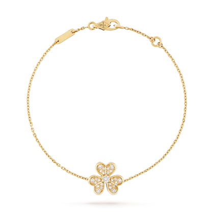 [Noble Jewelry]FRIVOLE GOLD FLOWER DIAMOND BRACELET