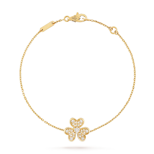 [Noble Jewelry]FRIVOLE GOLD FLOWER DIAMOND BRACELET