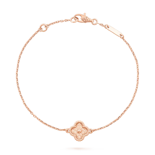 [Noble Jewelry]CLOVER SINGLE FLOWER BRACELET