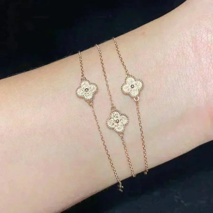 [Noble Jewelry]CLOVER SINGLE FLOWER BRACELET