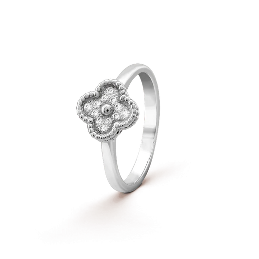 [Noble Jewelry]CLOVER DIAMOND RING