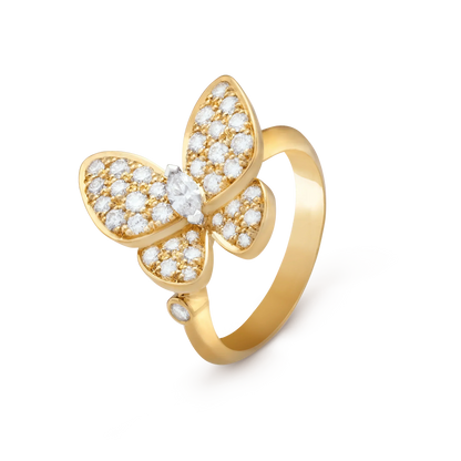 [Noble Jewelry]BUTTERFLY DIAMOND RING