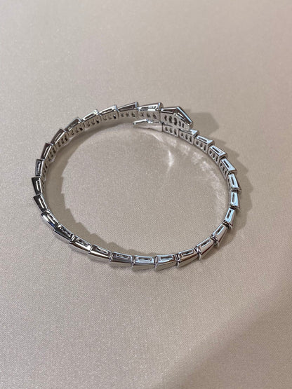 [Noble Jewelry]SERPENTI VIPER SILVER BRACELET