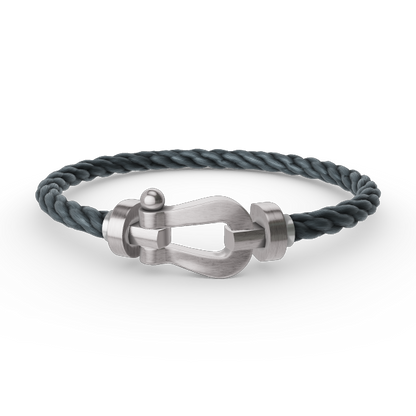 [Noble Jewelry]FORCE LARGE HORSESHOE NO DIAMOND BRACELET SILVER