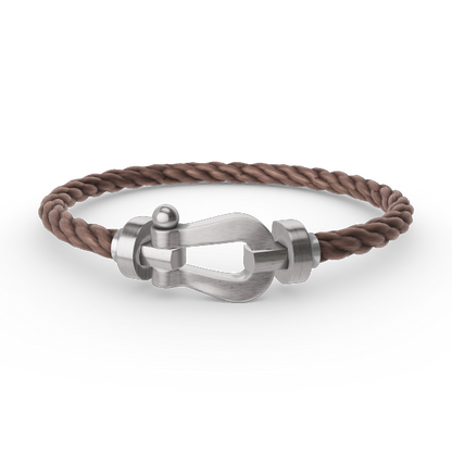 [Noble Jewelry]FORCE LARGE HORSESHOE NO DIAMOND BRACELET SILVER