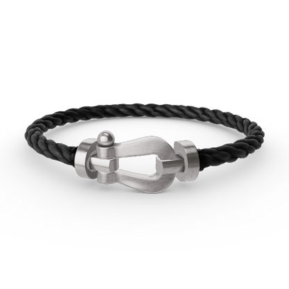 [Noble Jewelry]FORCE LARGE HORSESHOE NO DIAMOND BRACELET SILVER