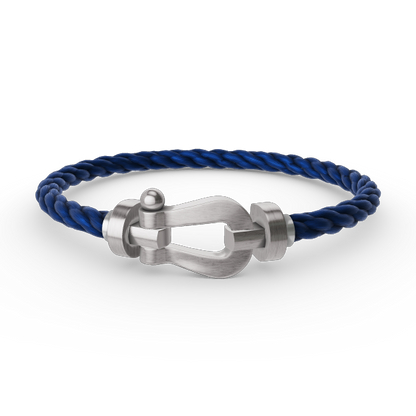 [Noble Jewelry]FORCE LARGE HORSESHOE NO DIAMOND BRACELET SILVER