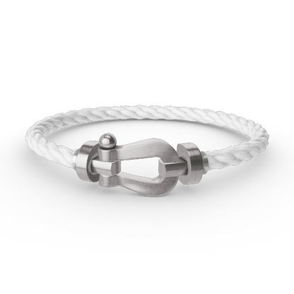 [Noble Jewelry]FORCE LARGE HORSESHOE NO DIAMOND BRACELET SILVER