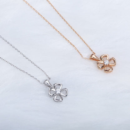 [Noble Jewelry]FIOREVER NECKLACE DIAMOND CENTER