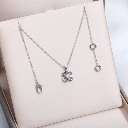 [Noble Jewelry]FIOREVER NECKLACE DIAMOND CENTER