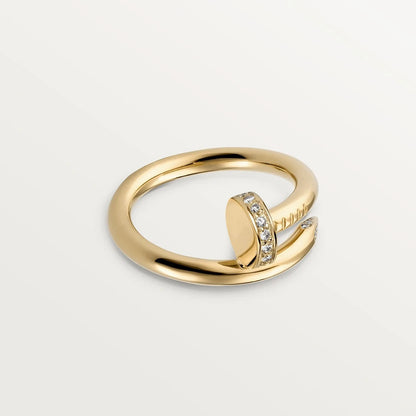 [Noble Jewelry]JUSTE RING 2.65MM GOLD DIAMOND