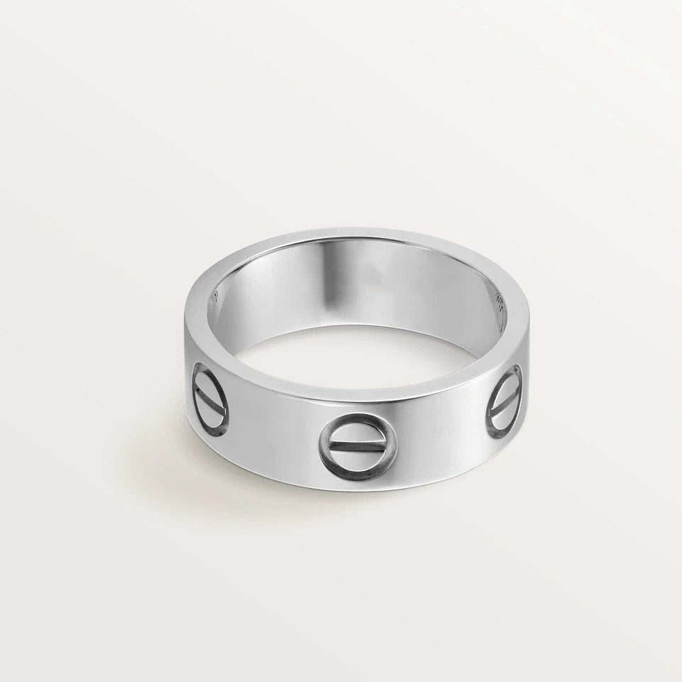 [Noble Jewelry]LOVE RING 5.5MM NO DIAMOND